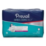Picture of Prevail® Breezers360 Degree Briefs, Ultimate Absorbency, Size 1, 26" to 48" Waist, 96/Carton