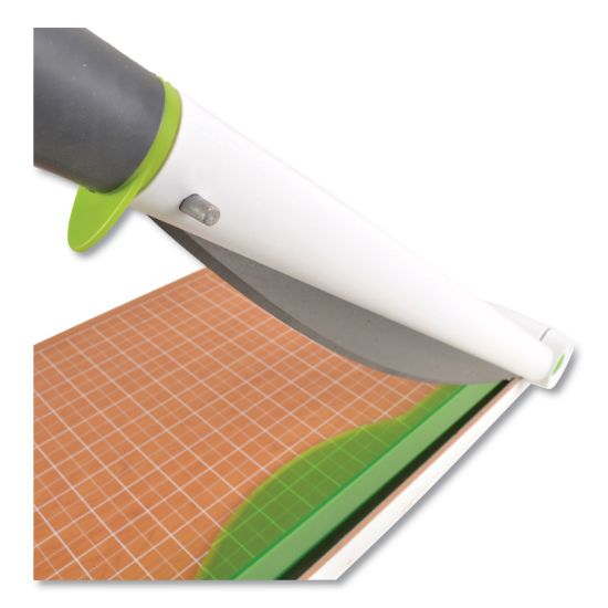 Picture of Westcott® Carbotitanium Guillotine Paper Trimmers, 30 Sheets, 15" Cut Length, 15" x 25"