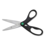 Picture of Westcott® KleenEarth Recycled Stainless Steel Scissors, 8" Straight, Black