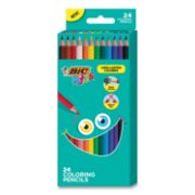 Picture of KIDS COLORING PENCILS, 0.7 MM, HB2 (#2), ASSORTED LEAD, ASSORTED BARREL COLORS,