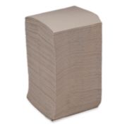 Picture of Boardwalk® Beverage Napkins, 1-Ply, 9.5" x 9.5", Kraft, 500/Pack, 8 Packs/Carton