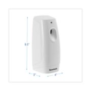 Picture of Boardwalk® Classic Metered Air Freshener Dispenser, 4w x 3d x 9 1/2h, White