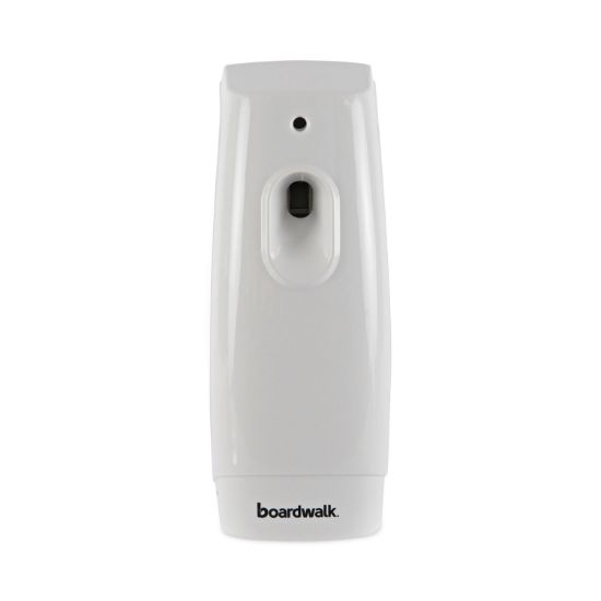Picture of Boardwalk® Classic Metered Air Freshener Dispenser, 4w x 3d x 9 1/2h, White