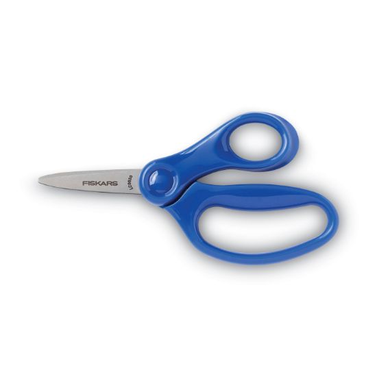 Picture of Fiskars® Children's Safety Scissors, Pointed, 5 in. Length, 1-3/4 in. Cut