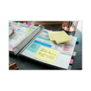 Picture of Post-it® Notes Original Lined Notes, 4 x 4, Canary Yellow, 300-Sheet