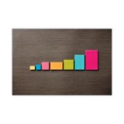 Picture of Post-it® Notes Original Pads in Cape Town Colors, 3 x 5, 100-Sheet, 5/Pack