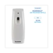 Picture of Boardwalk® Classic Metered Air Freshener Dispenser, 4w x 3d x 9 1/2h, White