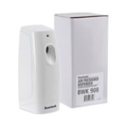 Picture of Boardwalk® Classic Metered Air Freshener Dispenser, 4w x 3d x 9 1/2h, White