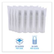 Picture of Boardwalk® Clear Plastic Cold Cups, 9 oz, PET, 1000/Carton