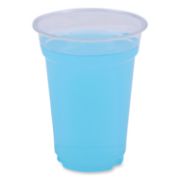 Picture of Boardwalk® Clear Plastic Cold Cups, 9 oz, PET, 1000/Carton