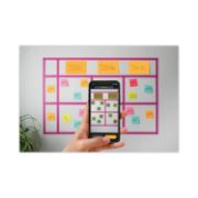 Picture of Post-it® Notes Super Sticky Meeting Notes in Rio de Janeiro Colors, Lined, 8 x 6, 45-Sheet, 4/Pack