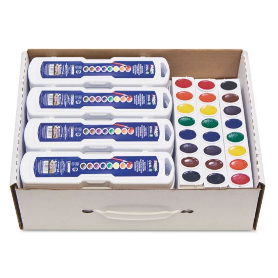 Picture of Prang® Professional Watercolors, 8 Assorted Colors,Masterpack, 36/Set