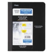 Picture of Five Star® Composition Book, College Rule, 9 3/4 x 7 1/2, 1 Subject, 100 Sheets, Assorted