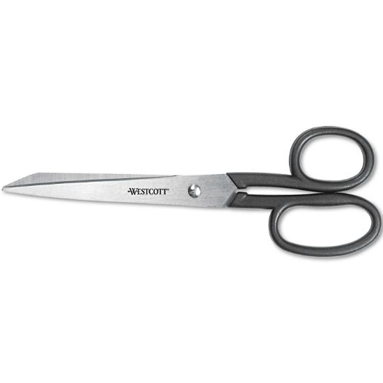 Picture of Westcott® Kleencut Shears, Left/Right Hand, 8" Long, Black