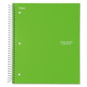 Picture of Five Star® Trend Wirebound Notebook, College Ruled, 11 x 8 1/2, White, 3 Subject 150 Sheets