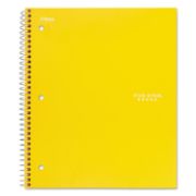 Picture of Five Star® Trend Wirebound Notebook, College Ruled, 11 x 8 1/2, White, 3 Subject 150 Sheets
