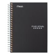 Picture of Five Star® Wirebound 2-Subject Notebook, College Rule, 9 1/2 x 6, 100 Sheets, Assorted