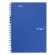 Picture of Five Star® Wirebound 2-Subject Notebook, College Rule, 9 1/2 x 6, 100 Sheets, Assorted