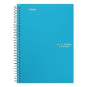 Picture of Five Star® Wirebound 2-Subject Notebook, College Rule, 9 1/2 x 6, 100 Sheets, Assorted