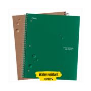 Picture of Five Star® Wirebound 3-Subject Notebook, College Rule, 11 x 8 1/2, 150 Sheets, Assorted