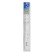 Picture of Westcott® See Through Acrylic Ruler, 12", Clear