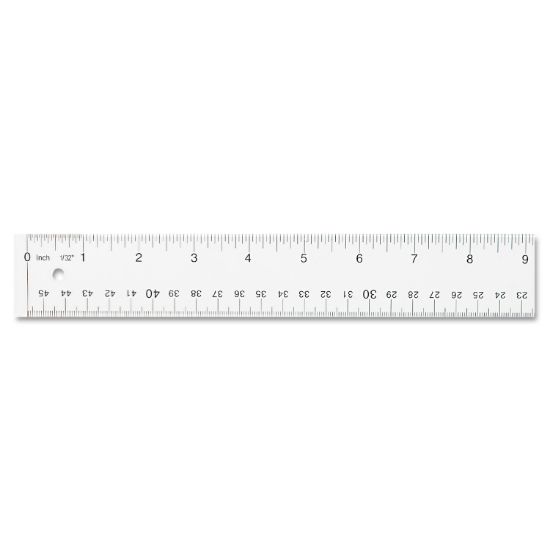 Picture of Westcott® See Through Acrylic Ruler, 18", Clear