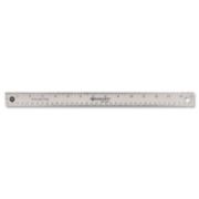 Picture of Westcott® Stainless Steel Office Ruler With Non Slip Cork Base, 15"