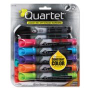 Picture of Quartet® EnduraGlide Dry Erase Marker, Chisel Tip, Assorted Colors, 12/Set