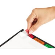Picture of White Moveable Tab Dividers 5/Pkg Assorted
