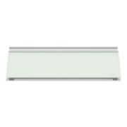 Picture of Quartet® Glass Dry Erase Desktop Computer Pad, 18 x 6, White