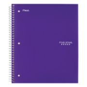 Picture of Five Star® Wirebound 3-Subject Notebook, College Rule, 11 x 8 1/2, 150 Sheets, Assorted