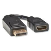 Picture of DISPLAY PORT TO HDMI ADAPTER CABLE, 6", BLACK
