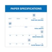 Picture of Hammermill® Copy Paper, 100 Brightness, 28lb, 12 x 18, Photo White, 500 Sheets/Ream