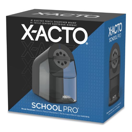 Picture of X-ACTO® School Pro Classroom Electric Pencil Sharpener, 