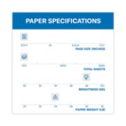 Picture of Hammermill® Laser Print Office Paper, 98 Brightness, 24lb, 8-1/2 x 11, White, 500 Sheets/Rm