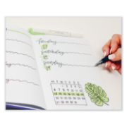 Picture of Zebra® Sarasa Retractable Gel Pen, Blue Ink, Fine, Dozen