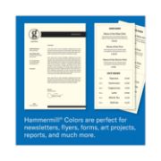 Picture of Hammermill® Recycled Colored Paper, 20lb, 8-1/2 x 11, Cream, 500 Sheets/Ream