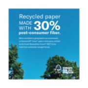 Picture of Hammermill® Recycled Colored Paper, 20lb, 8-1/2 x 11, Cream, 500 Sheets/Ream