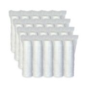 Picture of Flexstyle Double Poly Paper Containers, 8 Oz, White, 25/pack, 20 Packs/carton