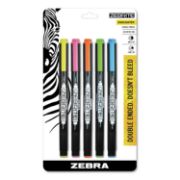 Picture of Zebrite Eco Highlighter 5/Pkg Assorted