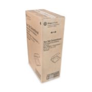 Picture of FOAM HINGED LID CONTAINERS, DUAL TAB LOCK ECONOMY, 8.42 X 8.15 X 3, WHITE, 150/C