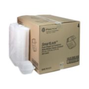 Picture of FOAM HINGED LID CONTAINERS, SANDWICH, 5.75 X 5.75 X 3.25, WHITE, 504/CARTON