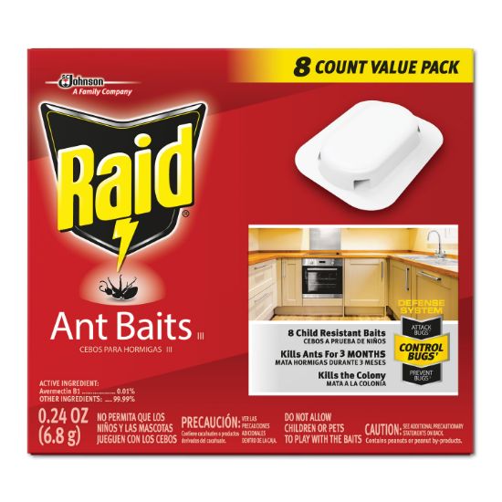 Picture of Raid® Ant Baits, 0.24 oz, Box, 48/Carton