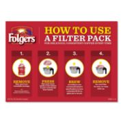 Picture of Folgers® Coffee Filter Packs, Classic Roast, 9/10oz, 40/Carton