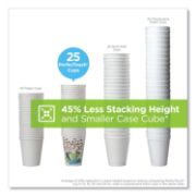Picture of Dixie® Hot Cups, Paper, 16oz, Coffee Dreams Design, 500/Carton