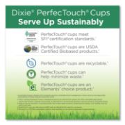 Picture of Dixie® Hot Cups, Paper, 16oz, Coffee Dreams Design, 500/Carton