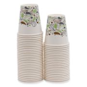Picture of Boardwalk® Deerfield Printed Paper Cold Cups, 12 oz, 50 Cups/Pack, 20 Packs/Carton
