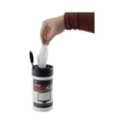 Picture of Read Right® OneStep CRT Screen Cleaner Wet Wipes, Cloth, 5 1/4 x 5 3/4, 75/Tub