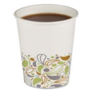 Picture of Boardwalk® Deerfield Printed Paper Hot Cups, 8 oz, White, 1000/Carton