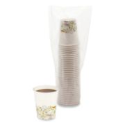 Picture of Boardwalk® Deerfield Printed Paper Hot Cups, 8 oz, White, 1000/Carton